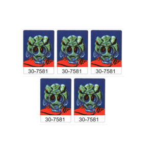 Alien Poker target decals
