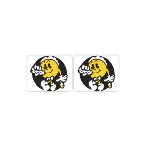 Baby Pacman spinner decals