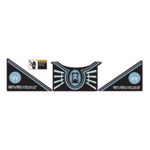 Demolition Man apron decals