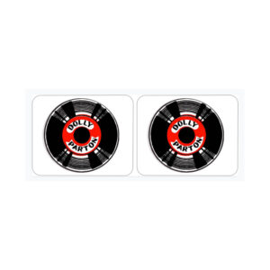 Dolly Parton spinner decals