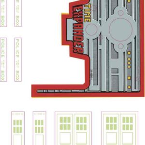 DOC WHO TIME EXPANDER DECAL SET