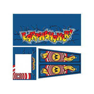 Earthshaker cabinet decals