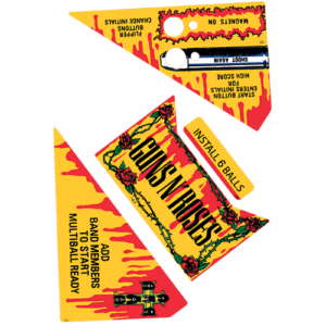 Guns n Roses apron decal