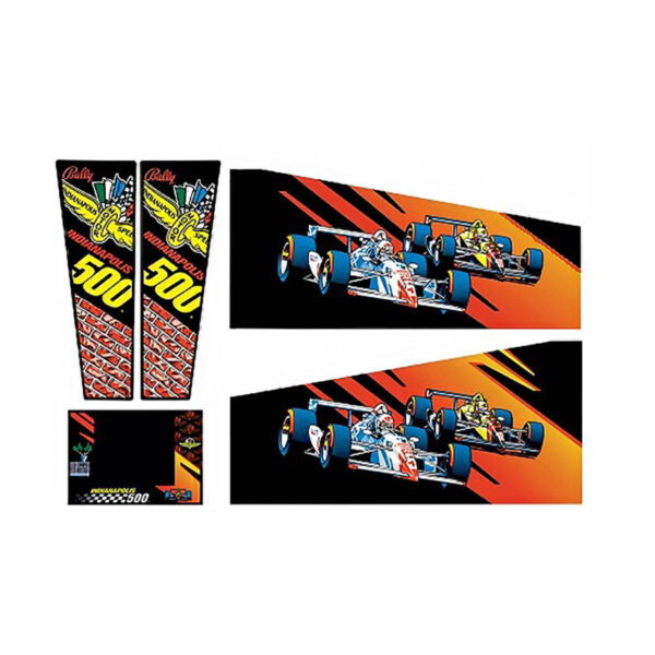 Indy 500 cabinet decals - Shop Pedretti Gaming