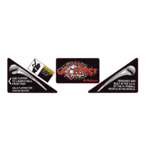 No Good Gofers apron decals