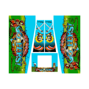 No Good Gofers cabinet decals