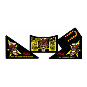 Party Zone apron decals