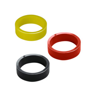 Standard silicone flipper rubber red