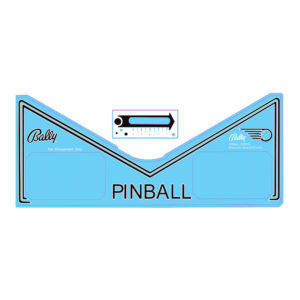 Silver Ball Mania apron decals