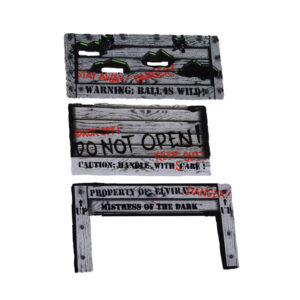 Scared Stiff crate decal set