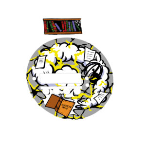 Addams Family BOOKCASE