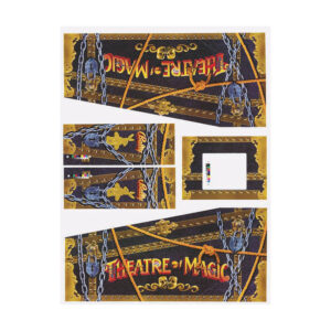 Theatre of Magic cabinet decals