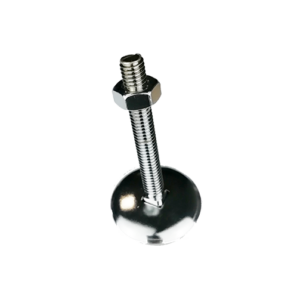 leg leveler with nut super chrome