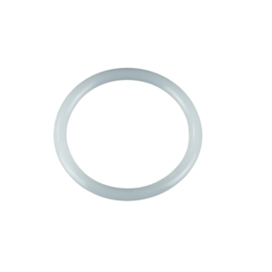 Silicone rubber ring 1-1/2" CLEAR WHITE