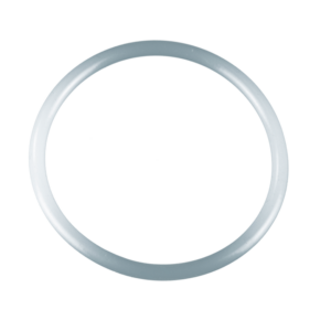 Silicone rubber ring 3" CLEAR WHITE