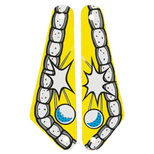 TEE'D OFF Gottlieb slingshot