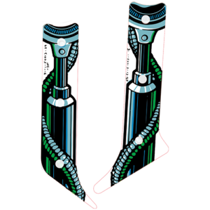 Terminator 2 lane plastics