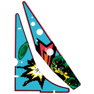 Attack from Mars plastic set 31-2535-6-7