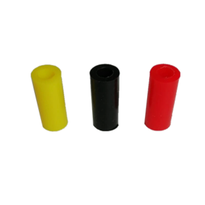 Silicone rubber post 1-1/16" (27mm) YELLOW