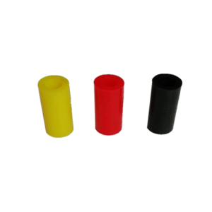 Silicone rubber post 7/8" (22mm) BLACK