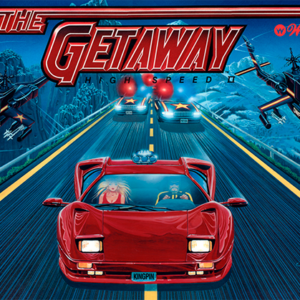 Getaway acrylic backglass