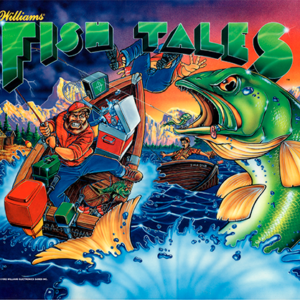 Fish Tales acrylic backglass