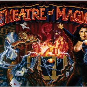 Theatre of Magic acrylic backglass