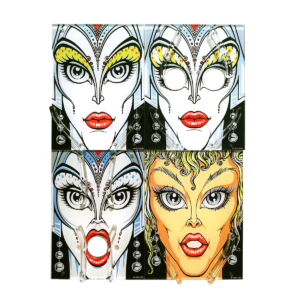 Bride of Pinbot 4-Face set