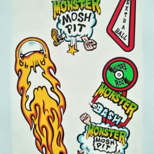 Monster Bash overlay decal set