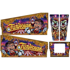 Funhouse Remake LE cabinet decals