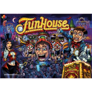 Funhouse Remake LE backglass