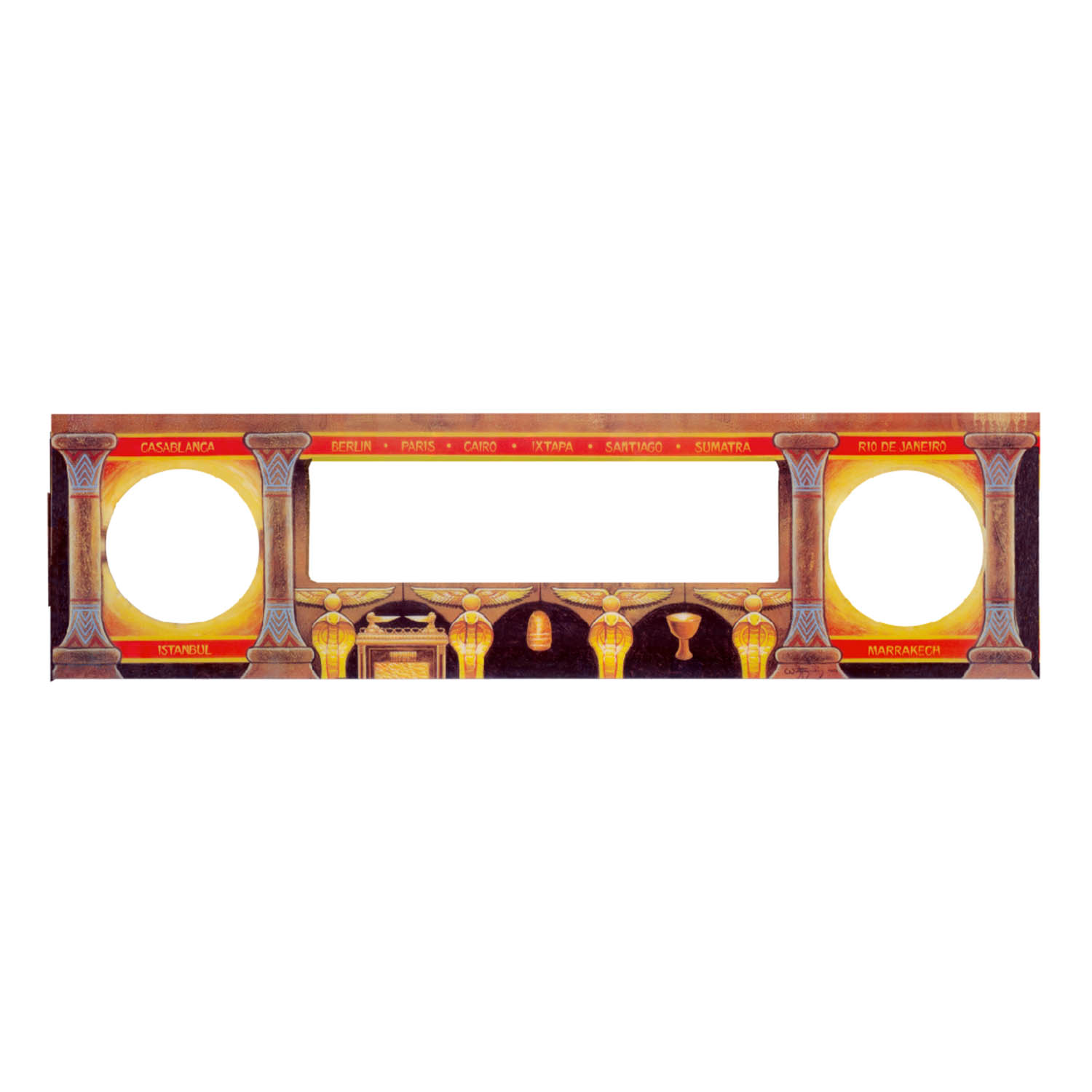Plastica copertura pannello display (speaker panel)