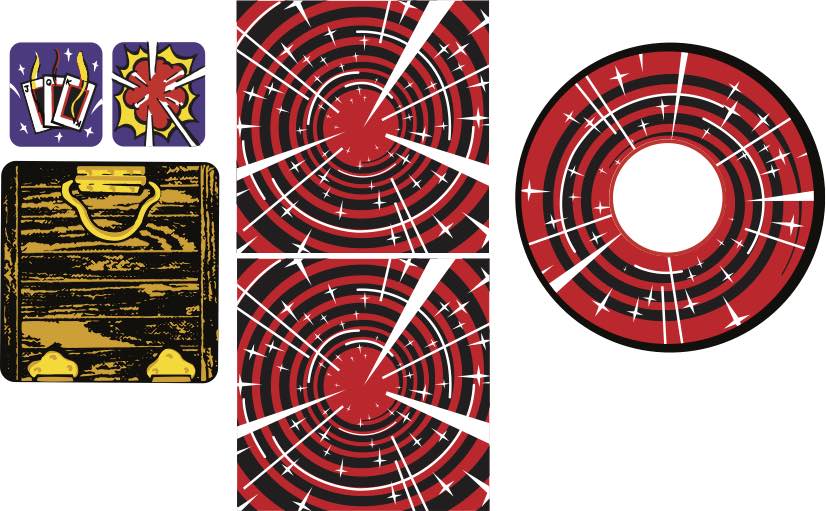 Set di adesivi per il piano