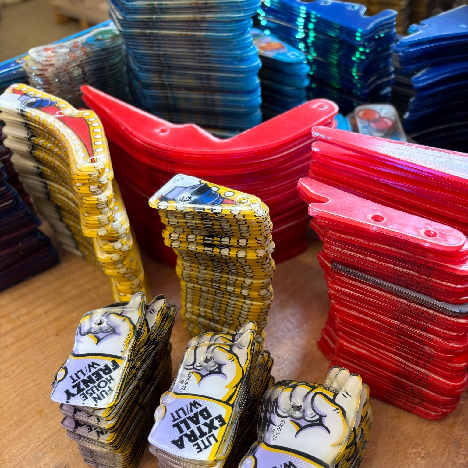 Plastiche piano di gioco