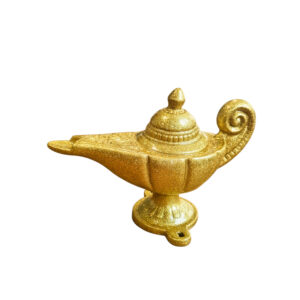 Tales of the Arabian Nights Lamp Gold Glitter finish